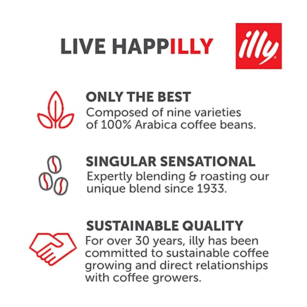illy Ready To Drink Coffee – Latte Macchiato Cold Brew Cans - 100% Arabica - Smooth & Refreshing Taste - Convenient, Easy to Carry Drink with Milk – 8.5 oz.