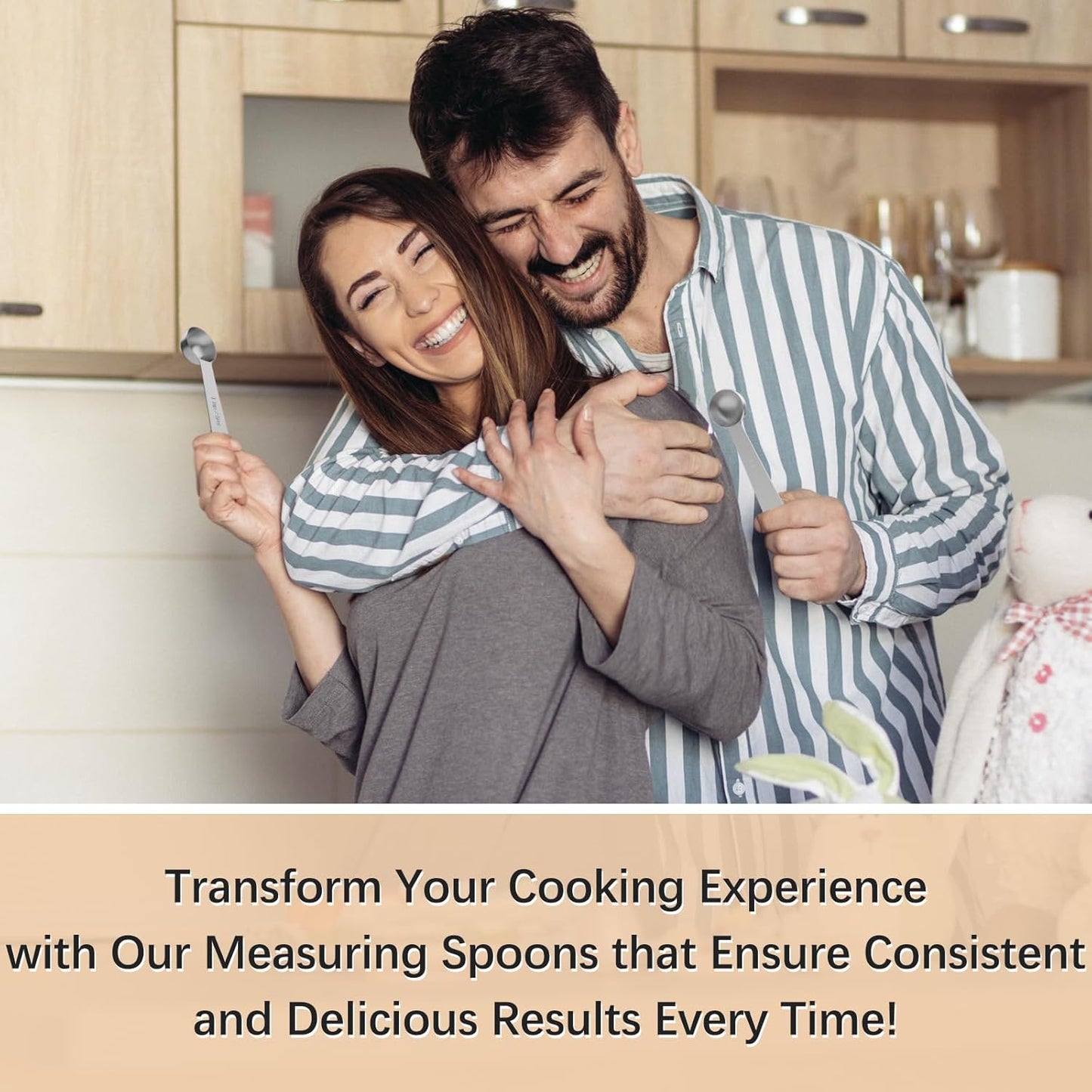 1PCS 1tsp (1/3tbsp, 5ml) Single Measuring Spoon, Stainless Steel Individual Teaspoons Only