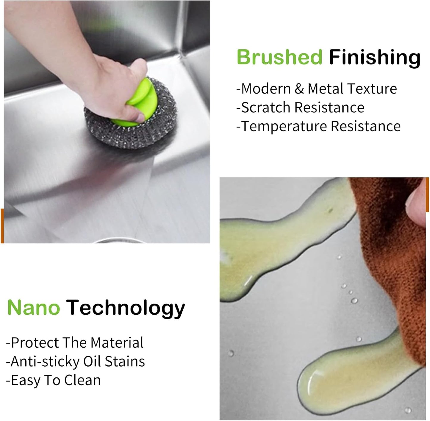 Kitchen And Bar Sink, 15x17 Inch Stainless Steel Drop In Kitchen Sink Modern Single Bowl Topmount Bar Sink Combo-Silicon Mat,Drain Strainer Set Compatibility With Various Kitchen & Bar Style