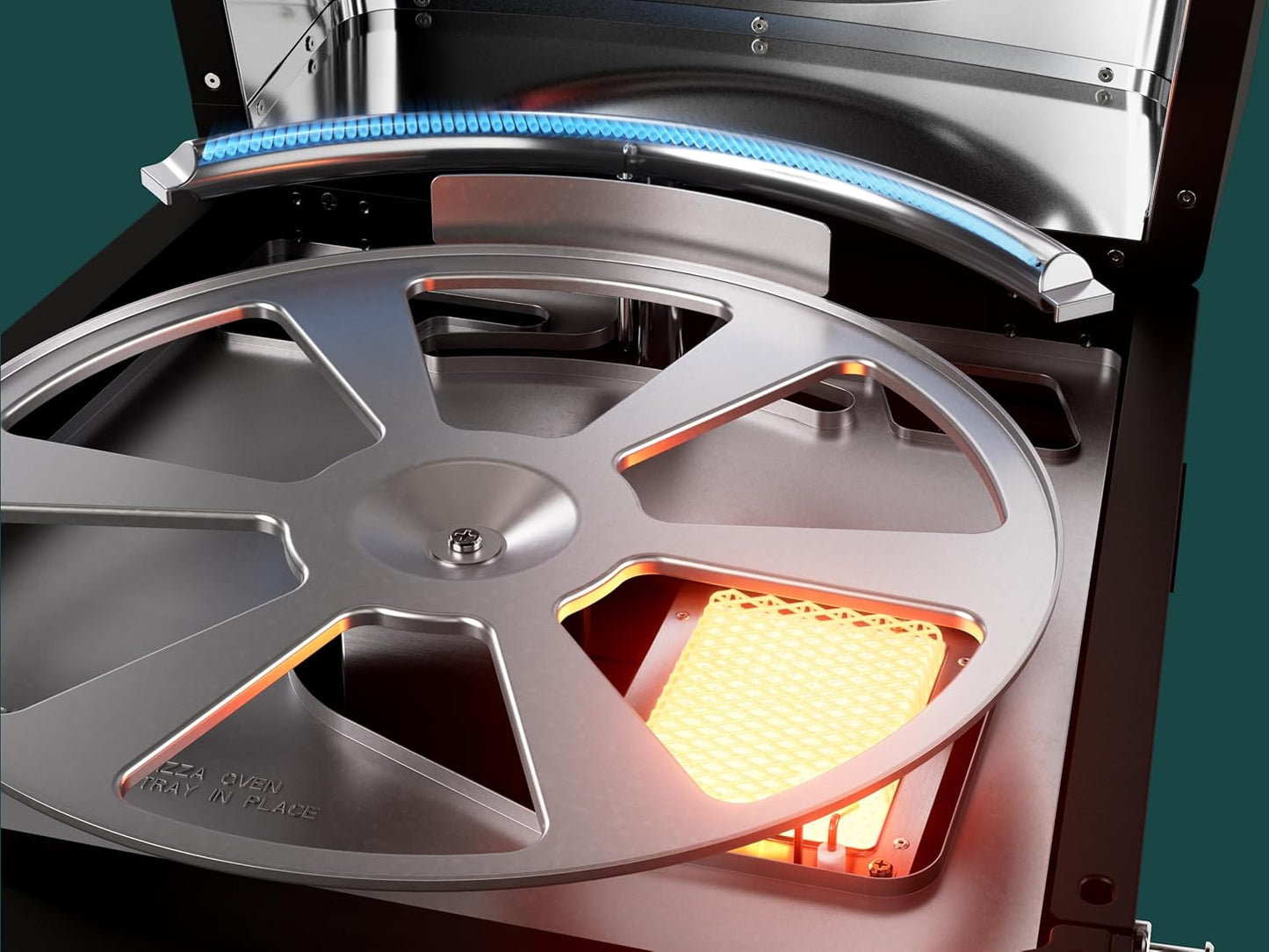 Halo Versa 16 Propane Gas Outdoor Pizza Oven with Rotating Cooking Stone | Portable Appliance for all Outdoor Kitchens