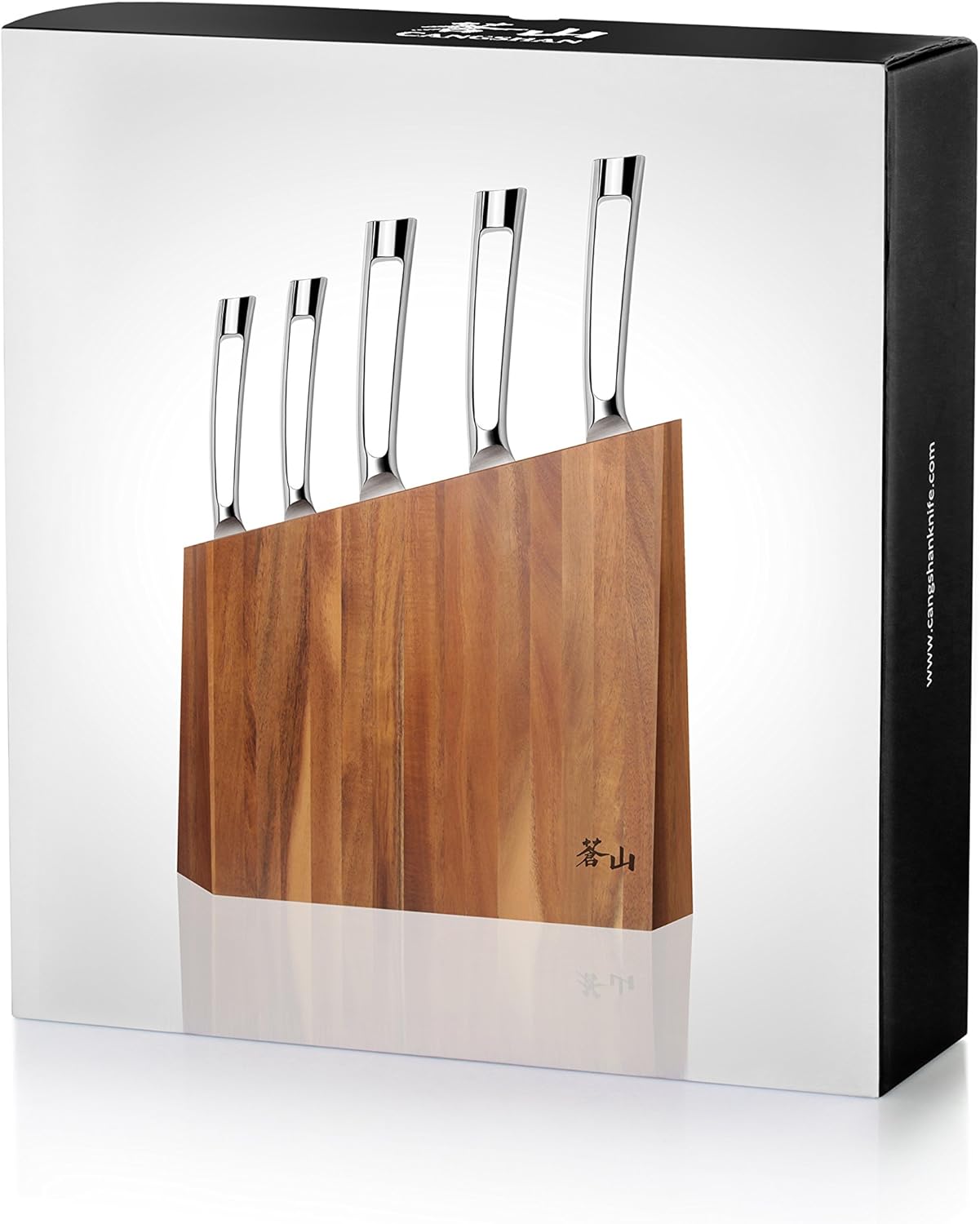 Cangshan N1 Series 59205 6-Piece German Steel Forged Knife Block Set, Oprah's Favorite Things 2017