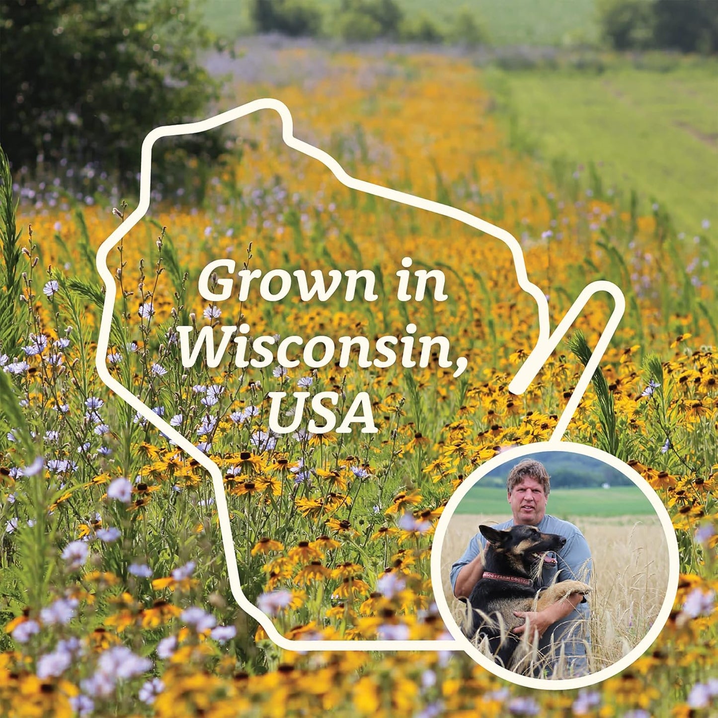 Organic Rye Flour 1.5 lb - Non-GMO, USDA Organic, Low Gluten, Vegan, For Baking, Cooking, Supports Heart Health & Digestion, USA Grown, Farmed From Regenerative Soil by Doudlah Farms