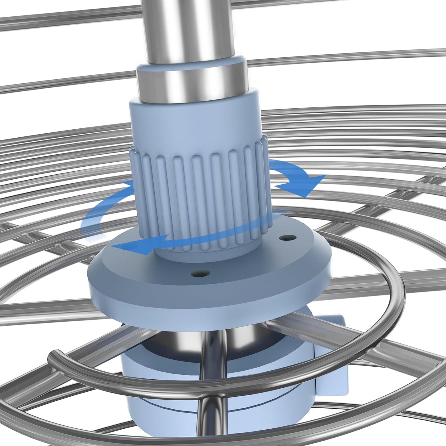 20" Lazy Susan Turntable for Cabinet - Corner Cabinet Organizer for Kitchen, Full Circle Corner Cabinet Lazy Susan Replacement Shelves Rotating Rack for Corner Base