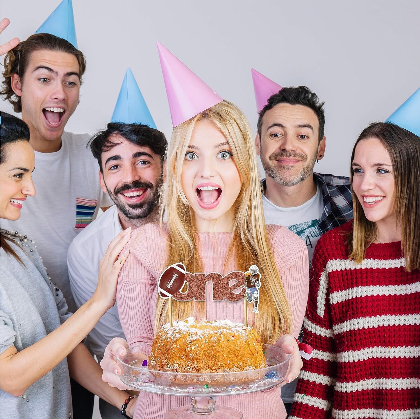 Seyal® American Football One cake topper