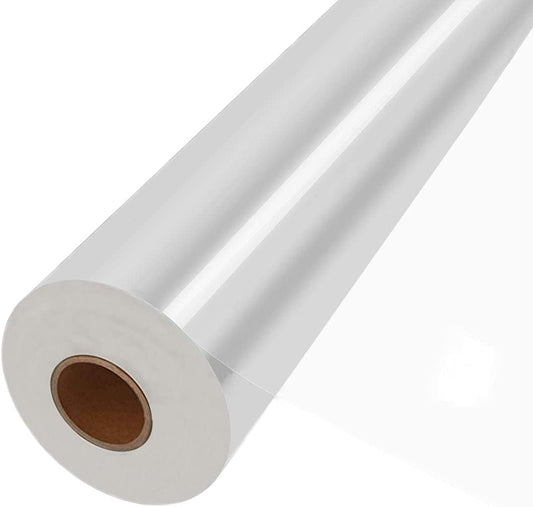 JOYIT 220 ft Cellophane Wrap Roll (35 in x 220 ft) - 3 Mil Thickness, Clear Bags for Flower Gift Baskets (35" fold into 17.5")