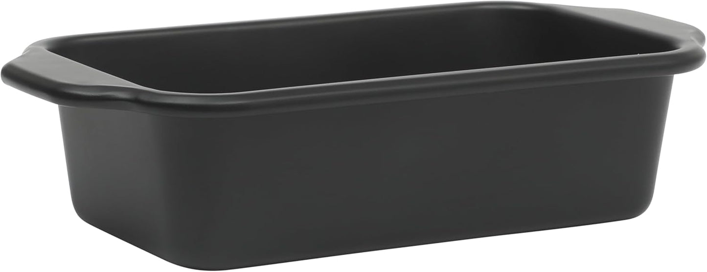 Oster Teston 9 Inch x 5 Inch Nonstick Carbon Steel Loaf Pan - Matte Black