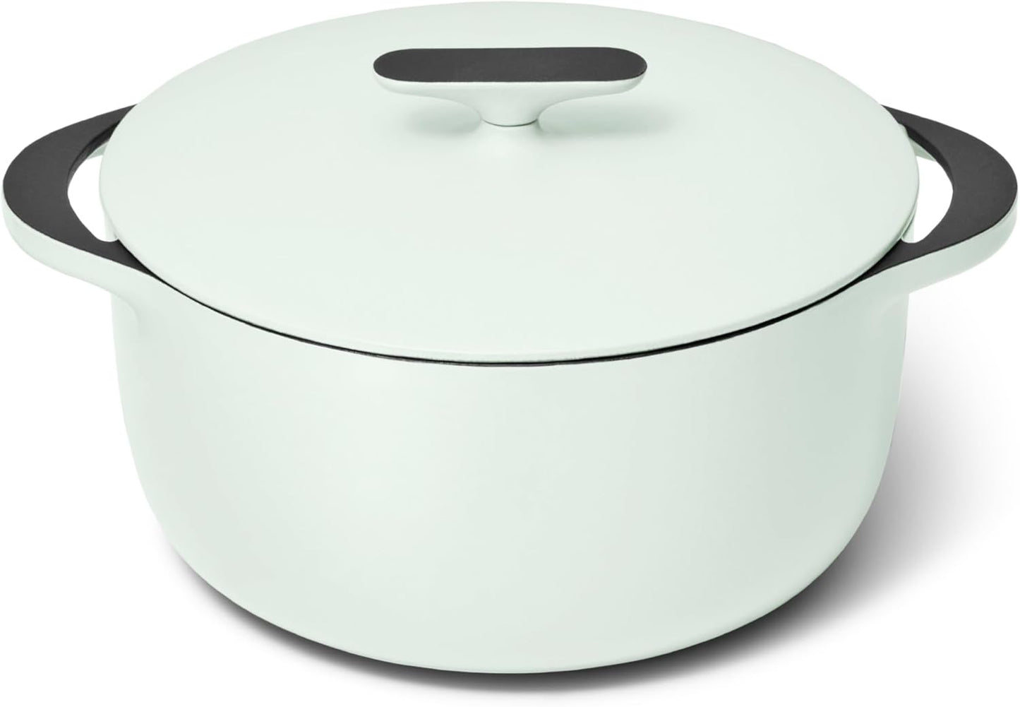 Caraway Enameled Dutch Oven - 6.5 qt Cast Iron Dutch Oven With Lid - 3 Layer Enamel Coating - No Seasoning Required - Compatible With All Stovetops - Oven Safe - No Forever Chemicals - Light Mist