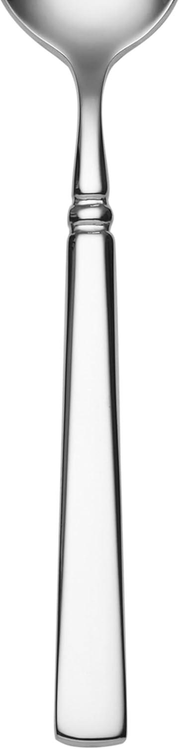 Oneida Easton Fine Flatware Teaspoons, Set of 4 , 18/10 Stainless Steel, Silverware Set, Dishwasher Safe
