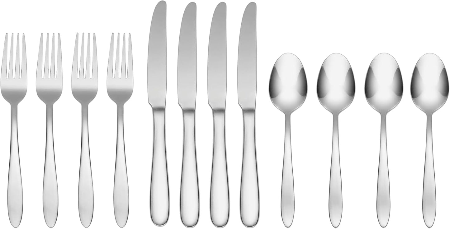 Oneida 895271 Mooncrest 12 Piece Everyday Flatware Set
