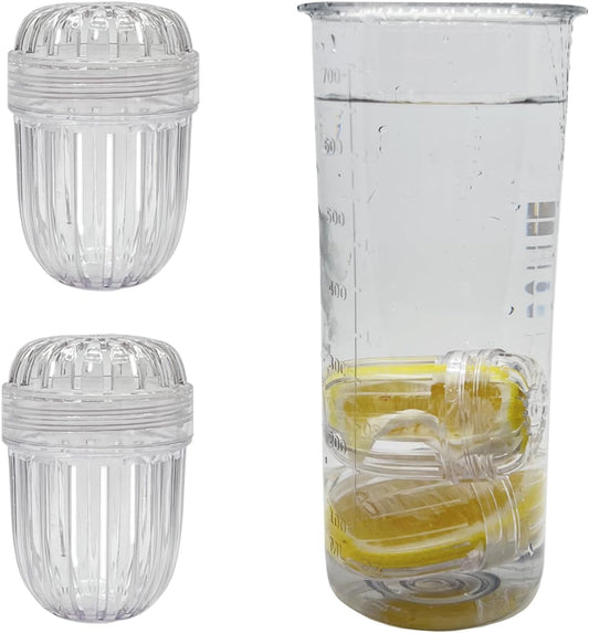 2PCS Small size Fruit Infuser for Wide Mouth Bottles.,Compatible with Stanley,Hydro Flask, Iron Flask, Takeya, ThermoFlask