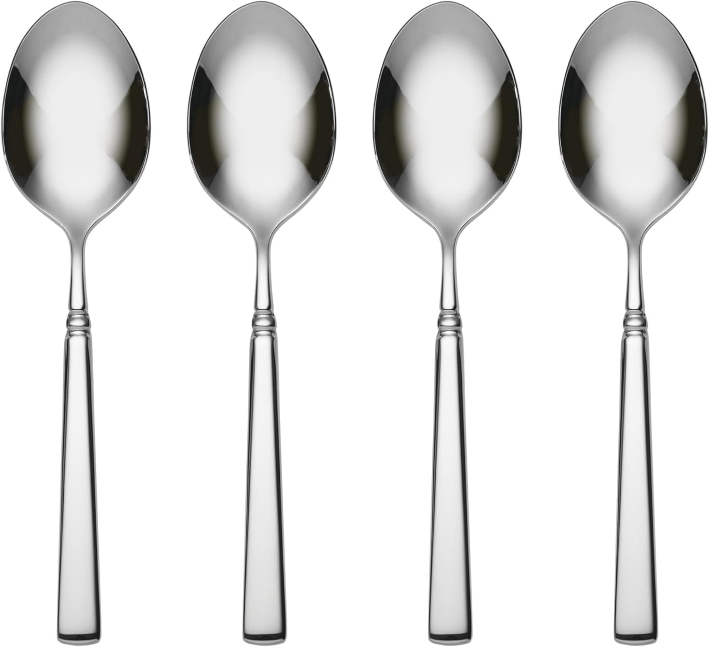 Oneida 2267004C Easton Fine Flatware Dinner Spoons, Set Of 4, 7.3" L x 1.71" W