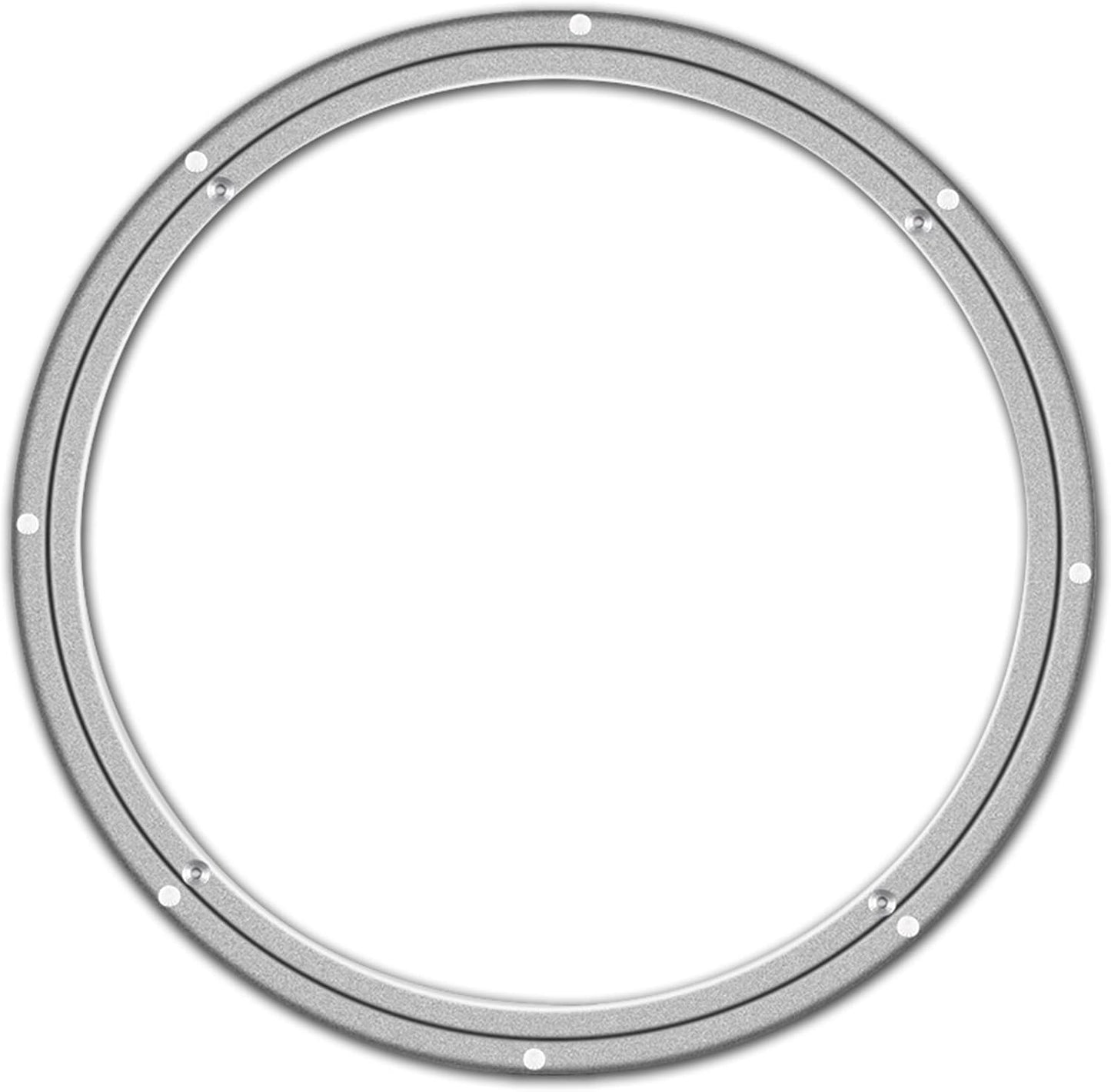 18 Inchs Heavy Duty Lazy Susan Aluminum Hardware Metal Rotating Turntable Bearings Swivel Plate Hardware for Dining-Table and Workbench …