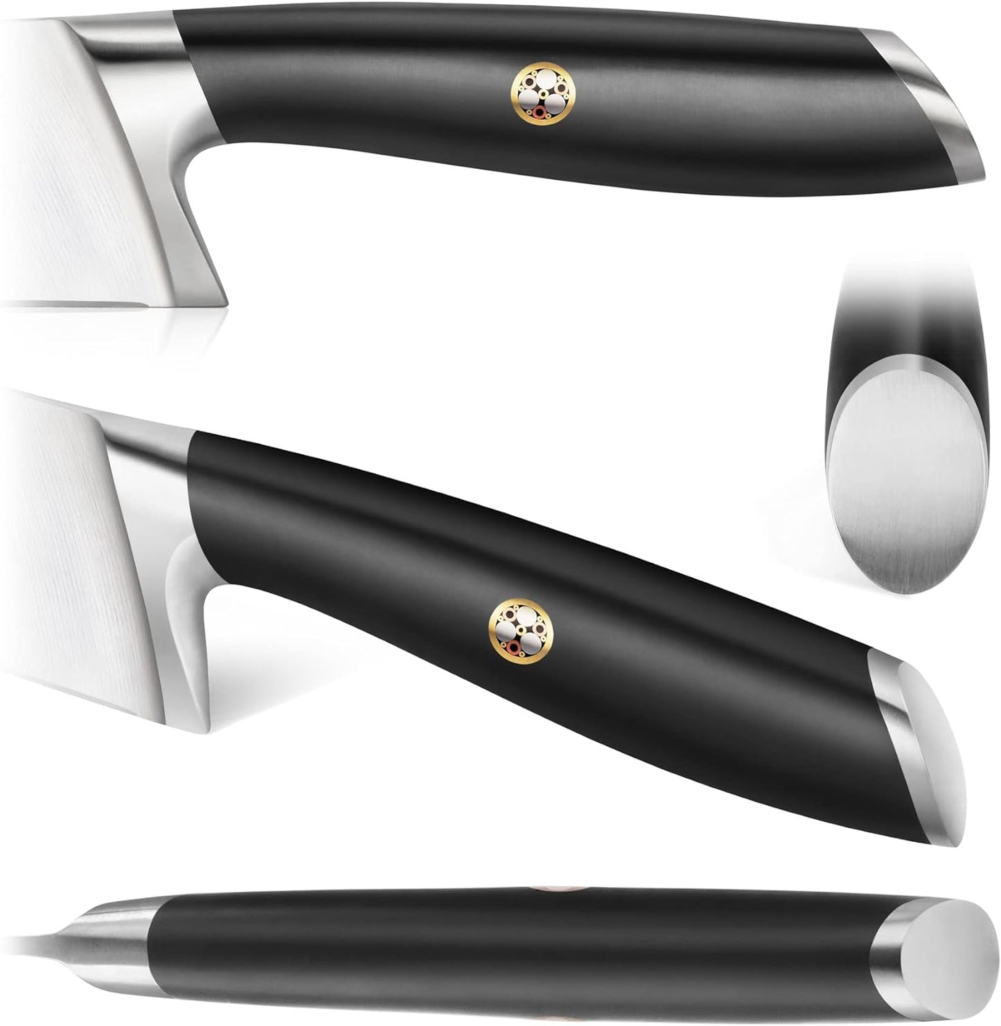 Cangshan L Series 17-Piece German Steel Forged Knife Set, 1026795 (Black)