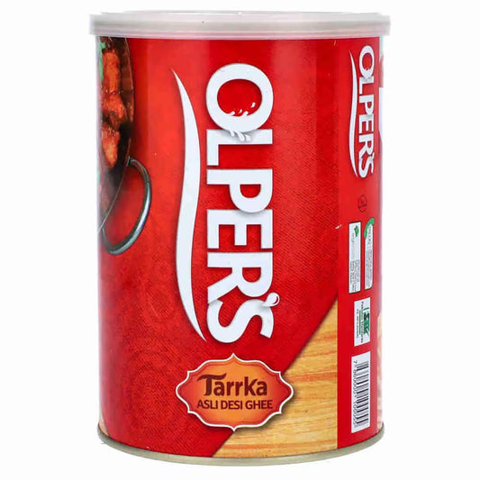 Olper's Tarrka Asli Desi Ghee 1 kg (35.27 Oz) | Pack of 1 | Authentic Clarified Butter | Ideal for Sautéing, Roasting, Baking and Curries