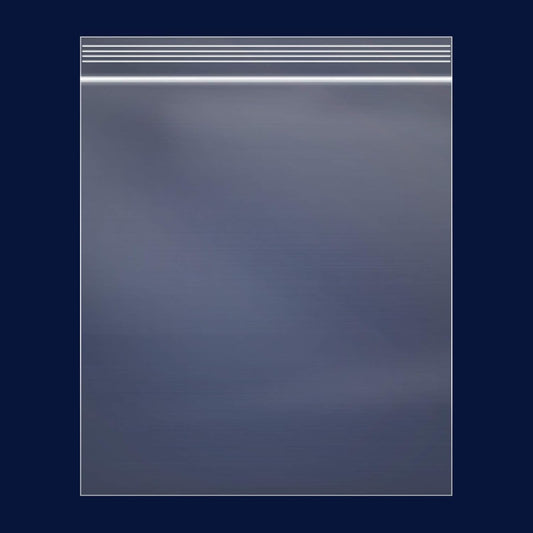 iMailer - 500 Count - 12" x 15" Large Zip Bags - 2 Mil Reclosable Zip Plastic Poly Bags with Lock Seal Zipper for Storage, Clothing, T-Shirts, Pants