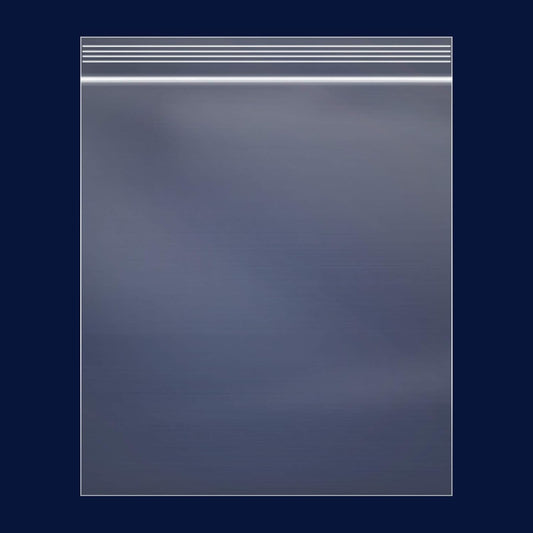 iMailer 500 Count 14" x 20" Large Clear Plastic Reclosable Poly Zip Bags - 2 Mil, 2 Gallon for Clothing, T-Shirts, Pants