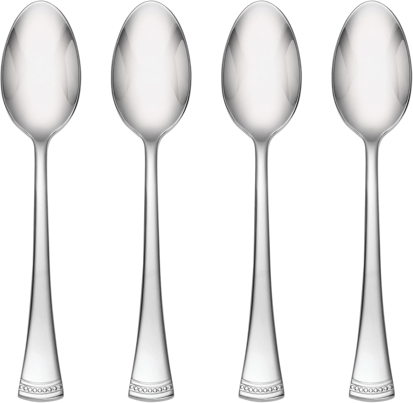 Lenox Portola Teaspoons, Set of 4, 0.35, Stainless