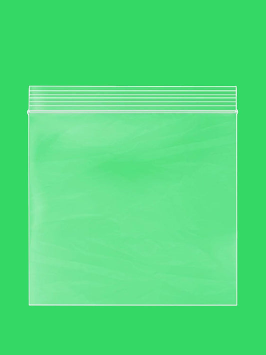 Clear Plastic Zip Sandwich Bags - Bulk GPI Pack of 200 6" x 6" 4mil Thick Heavy Duty, Strong & Durable RECLOSABLE Poly Baggies with Resealable Zipper Lock for Travel, Storage, Packaging & Shipping
