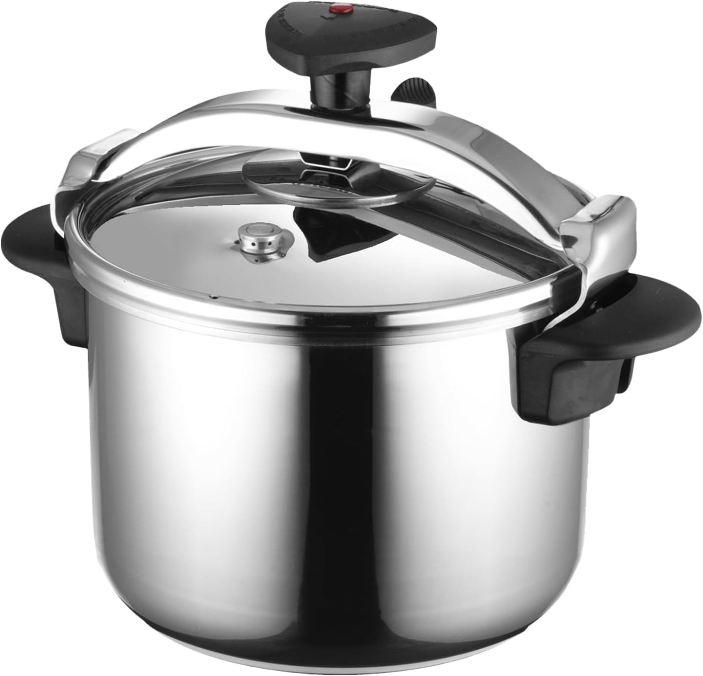 MAGEFESA Star Pressure Cooker, 6.3-Quart, 18/10 Stainless Steel, Works on All Stovetops (Induction Compatible), Safety Lock & 8 PSI Cooking
