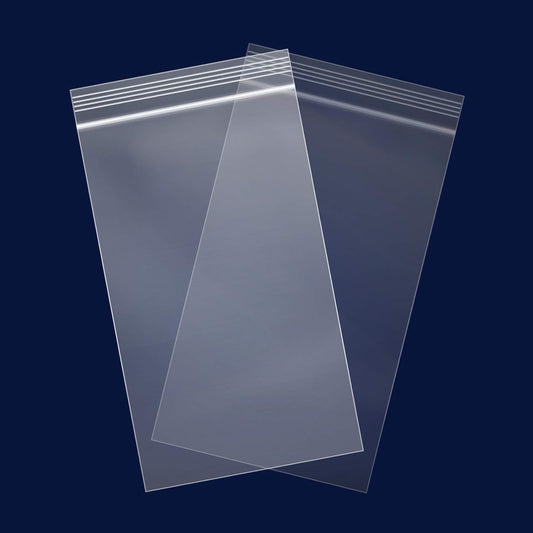 iMailer - 1000 Count - 6" x 9" Clear Reclosable Zip Plastic Poly Bags 2 Mil for A7 A8 A9 Cards & Envelopes, Bakery, Cookies, Treats