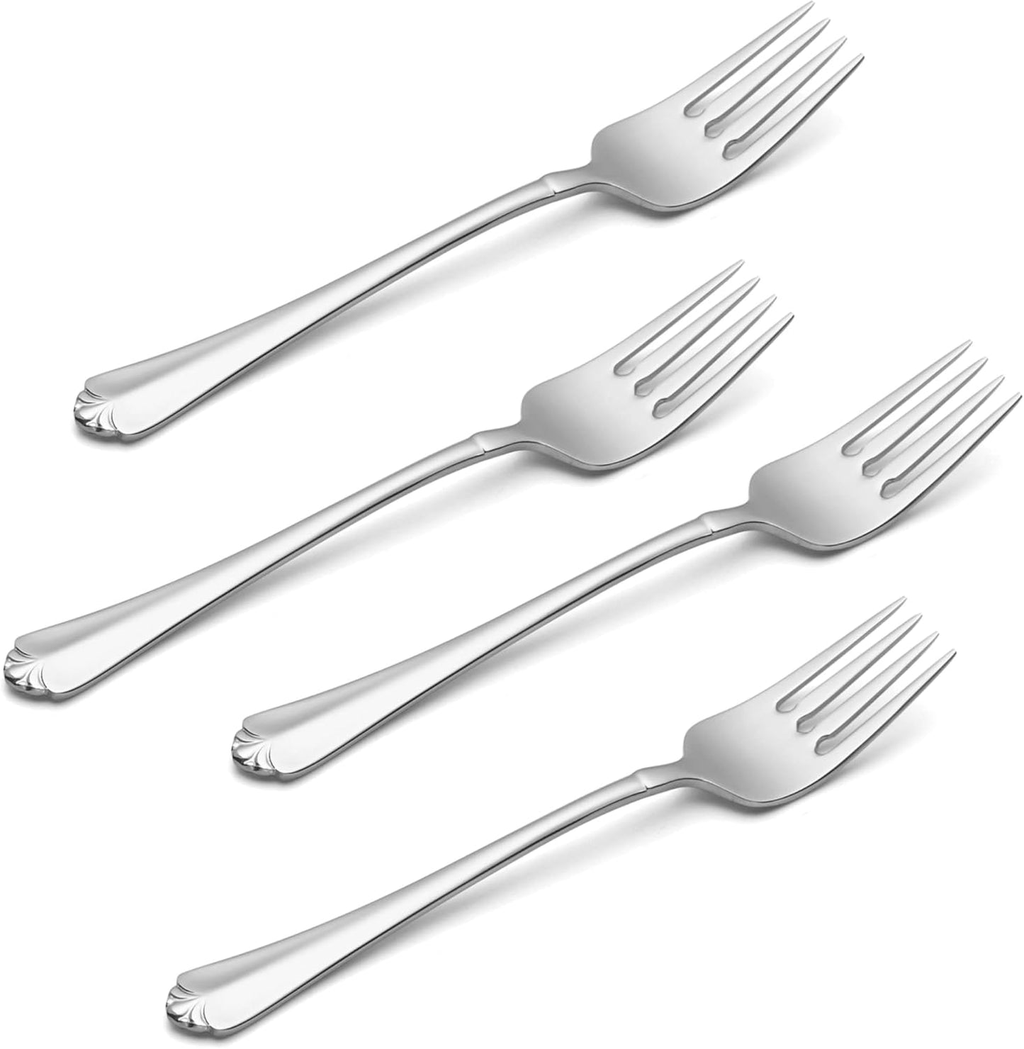 Oneida Julliard Flatware, Set of 4 , 18/10 Stainless Steel, Silver