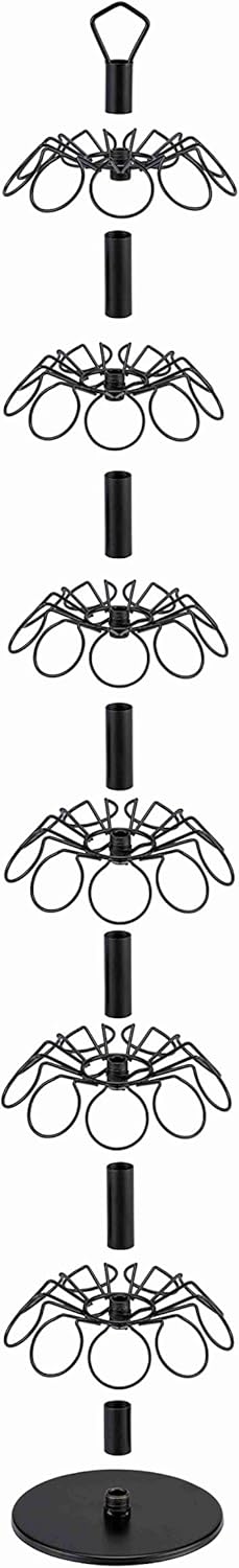 Rice rat K-Cup Storage Coffee Capsules Pod Holder Carousel Capsule Display Storage for k-cup（54 pods-6 tiers）