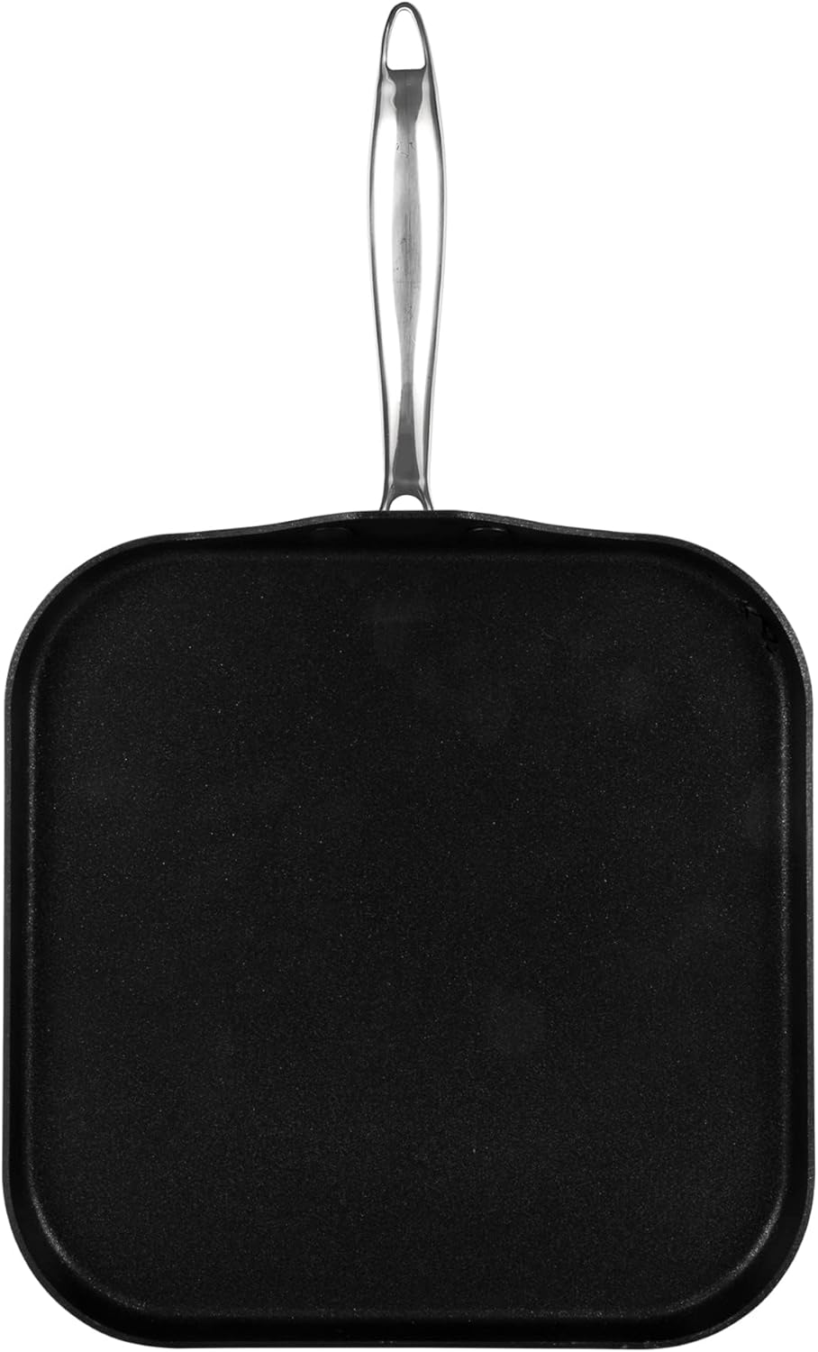 Vasconia Urban 11" Square Nonstick Griddle Pan - Home and Commercial Kitchen Cookware, Dishwasher and Oven Safe Up to 475°F - Made in Mexico Aluminum Griddle Pan for Stove Top with Fast-Cooling Handle