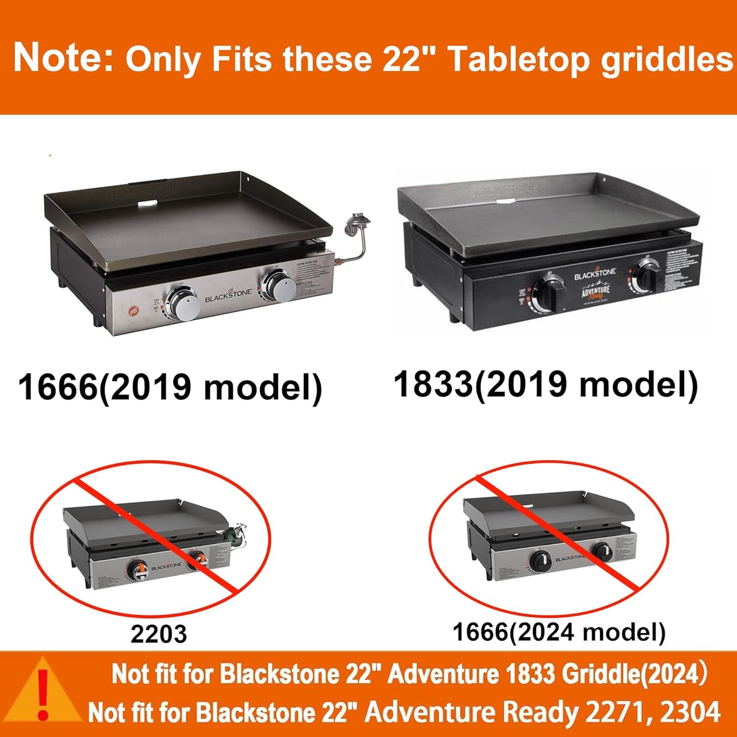 Hard Cover Hood with Temperature Gauge for Blackstone 22 inch Table Top Griddle, 5011 Griddle Hood for Blackstone 22" Grill, Red