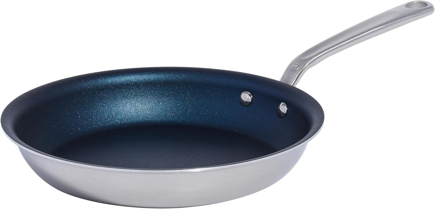 Made In Cookware - ProCoat 10" Non Stick Frying Pan (Harbour Blue) - 5 Ply Stainless Clad Nonstick - Professional Cookware - Induction Compatible