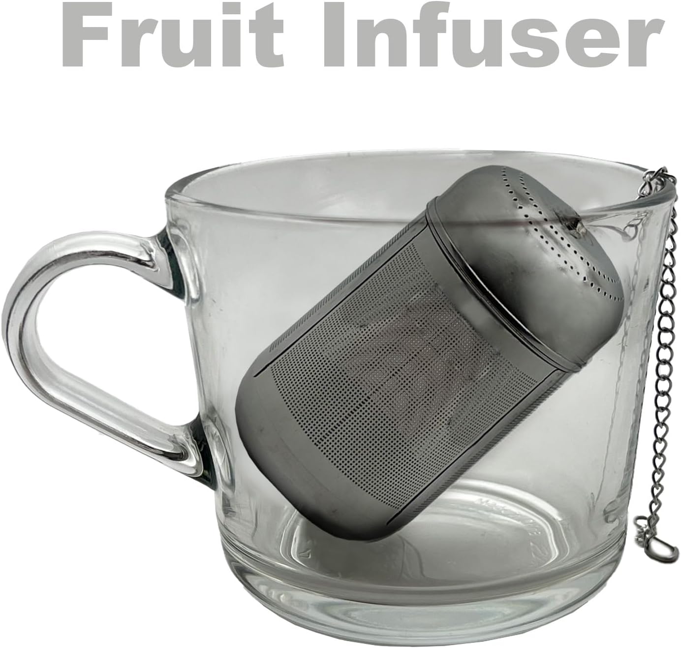 2PCS Medium Size Stainless Steel Tea Infuser Wide Mouth Bottles.,Compatible with Stanley,Hydro Flask, Iron Flask, Takeya, ThermoFlask