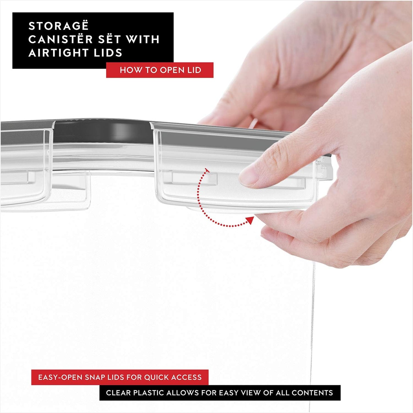 DWËLLZA KITCHEN Extra Large Cereal Containers Storage 6.3L - 213 fl. oz - 2 Pc Family Size Cereal Dispenser Countertop, Bulk Airtight Food Storage Containers for Pantry Organization Labels and Marker