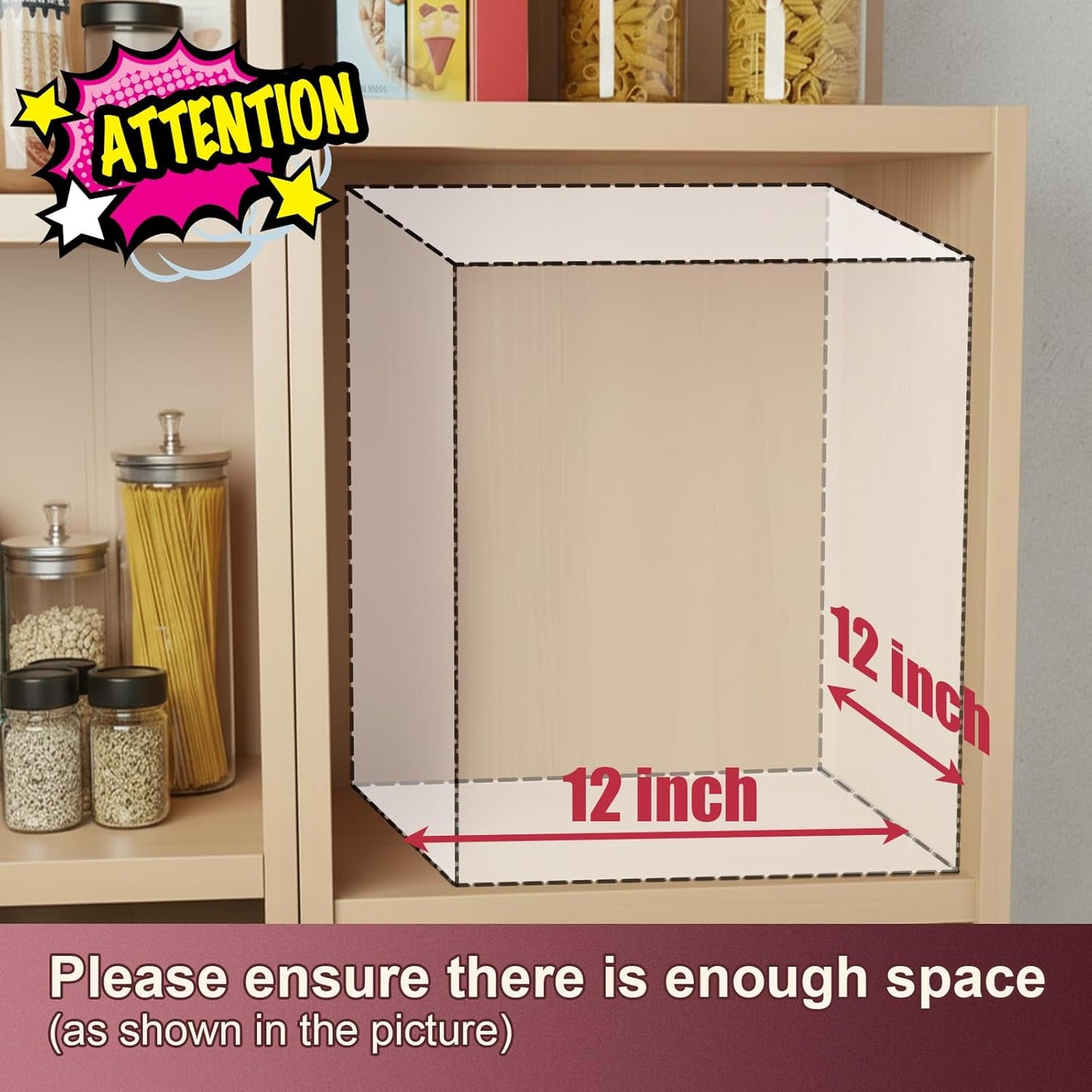 2 Tier Lazy Susan Organizer Clear Turntable for Cabinet Bathroom Countertop and Pantry with Large Spice Rack (11 Inch, White)