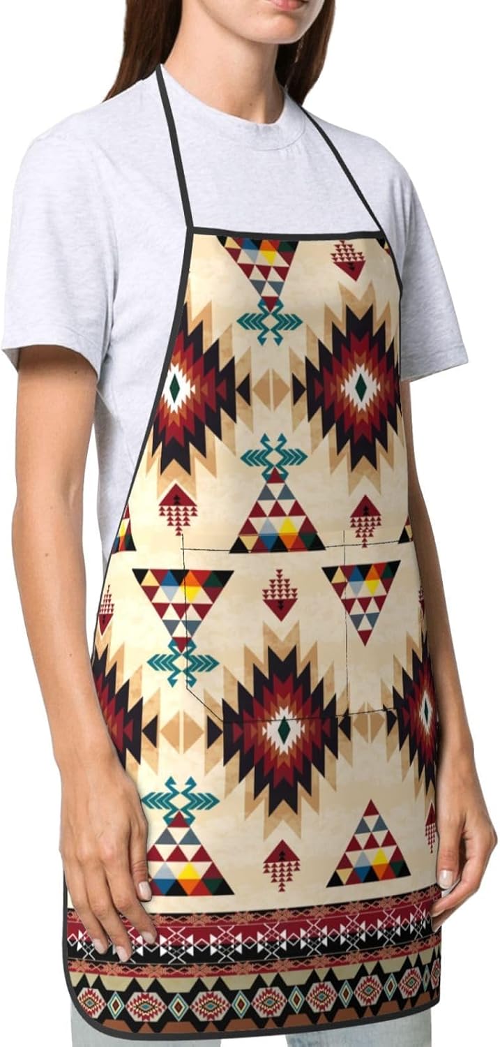 Women Men Bib Aprons Chef Cooking Aprons with Pockets for Kitchen Cooking BBQ Baking Grilling