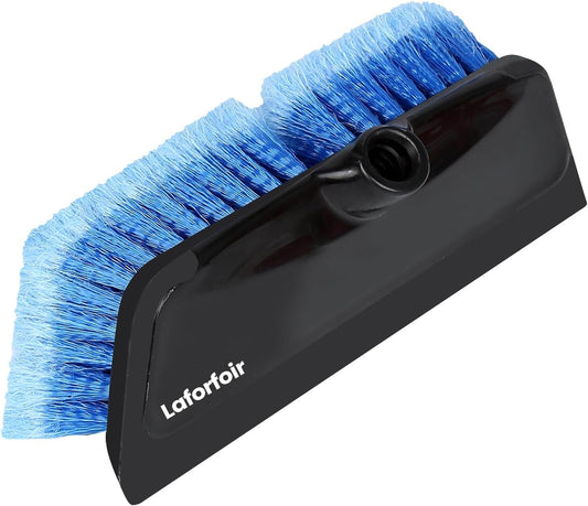 2-in-1 Water-accessible Soft-Bristle Brush | Lightweight Extension Pole Handle | Soft Bristles wash Car, RV, Boat, Solar Panel, Deck | Shower Brush for Cleaning | Floor Brush(Brush only, no Pole)