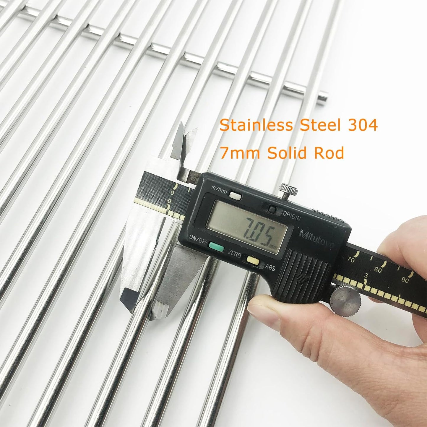 19.5" Cooking Grates for Weber Genesis 300 Series, Genesis E310 E320 E330 S310 S320 S330, 304 Stainless Steel Grill Grate Replacement Parts for Weber 7528 & 7524