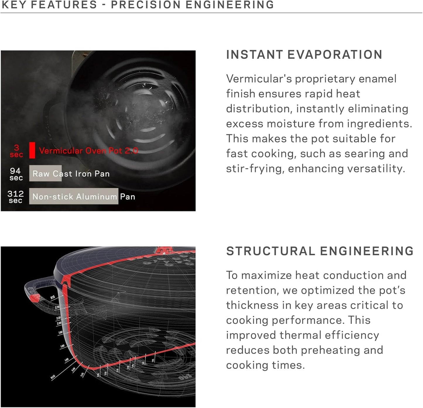 Vermicular Oven Pot 2.0 | Lightweight Enameled Cast Iron Pot | 18cm (2 Qt) | Non-Toxic | Induction-compatible | Dutch Oven | Made in Japan | Matte Chamomile Yellow