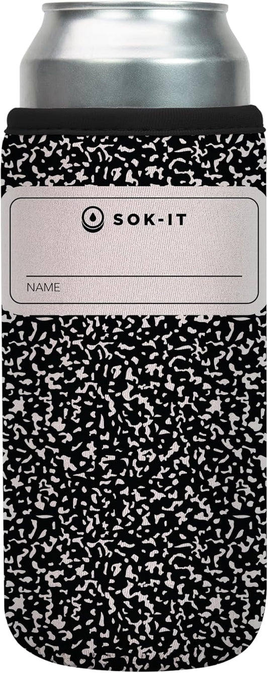 Sok It CanSok Sleeve for Beer & Soda Insulated Neoprene Cover (Compose Yourself, 25oz Can Sleeve)