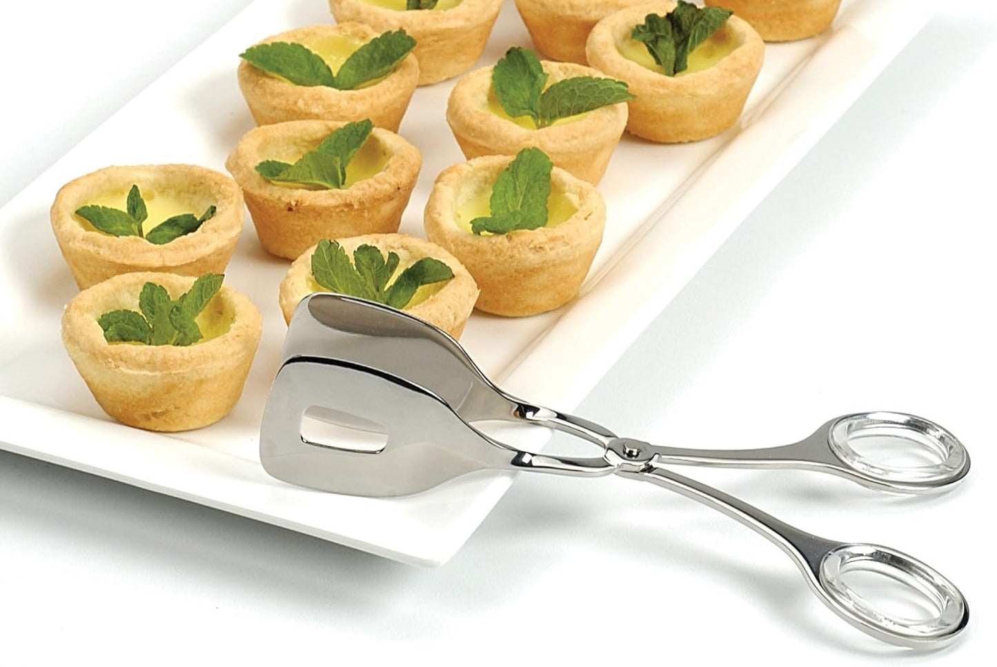 RSVP Endurance Small Stainless Steel Serving Tongs