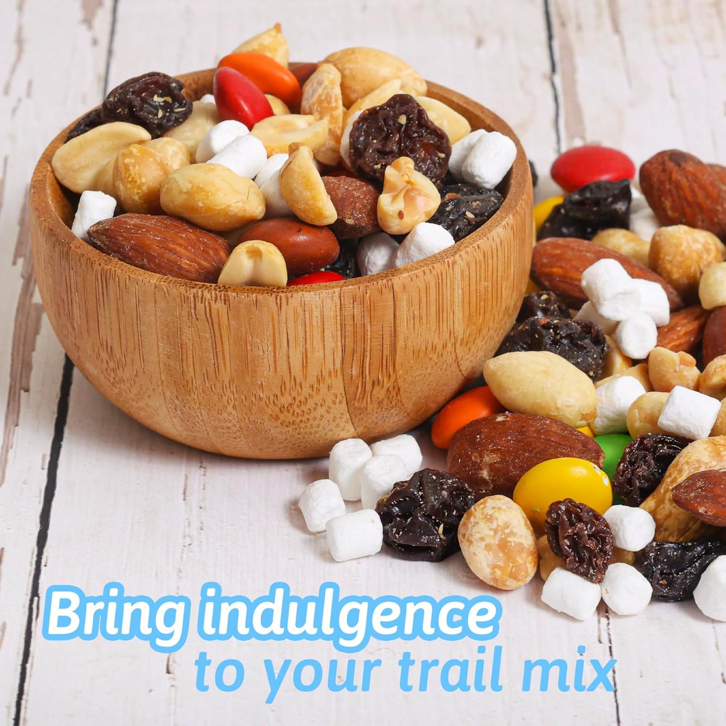 Palm and Plenty Dehydrated Marshmallow Bits | For Cereal, Hot Chocolate, Cocoa, Ice Cream and Desserts | Irresistible Sweet Treats for Snacking and Baking - Vanilla (1.1 Lb Bag)