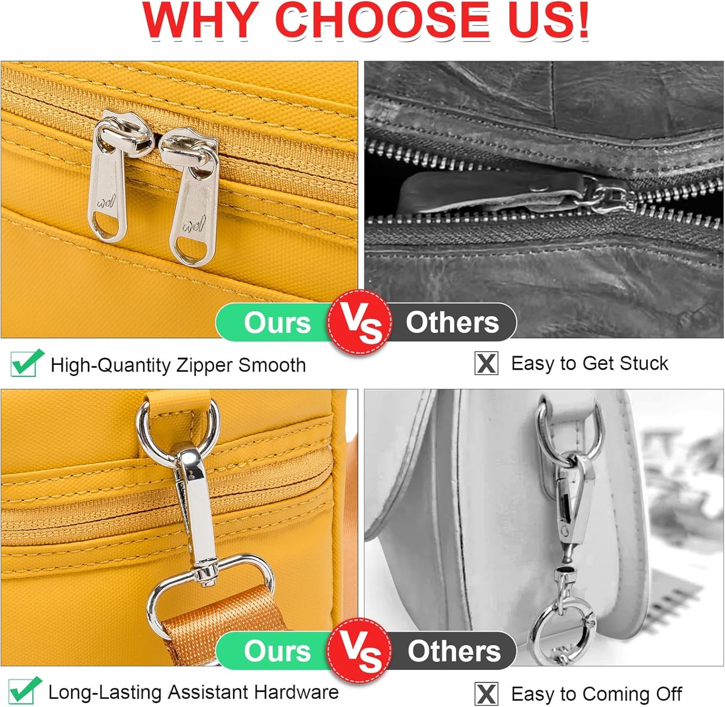 NOL Natural Organic Lifestyle Insulated Lunch Bags for Women Cooler Bag Lightweight Nylon Waterproof Lunch Box For Work (Earth-yellow, Medium(normal))