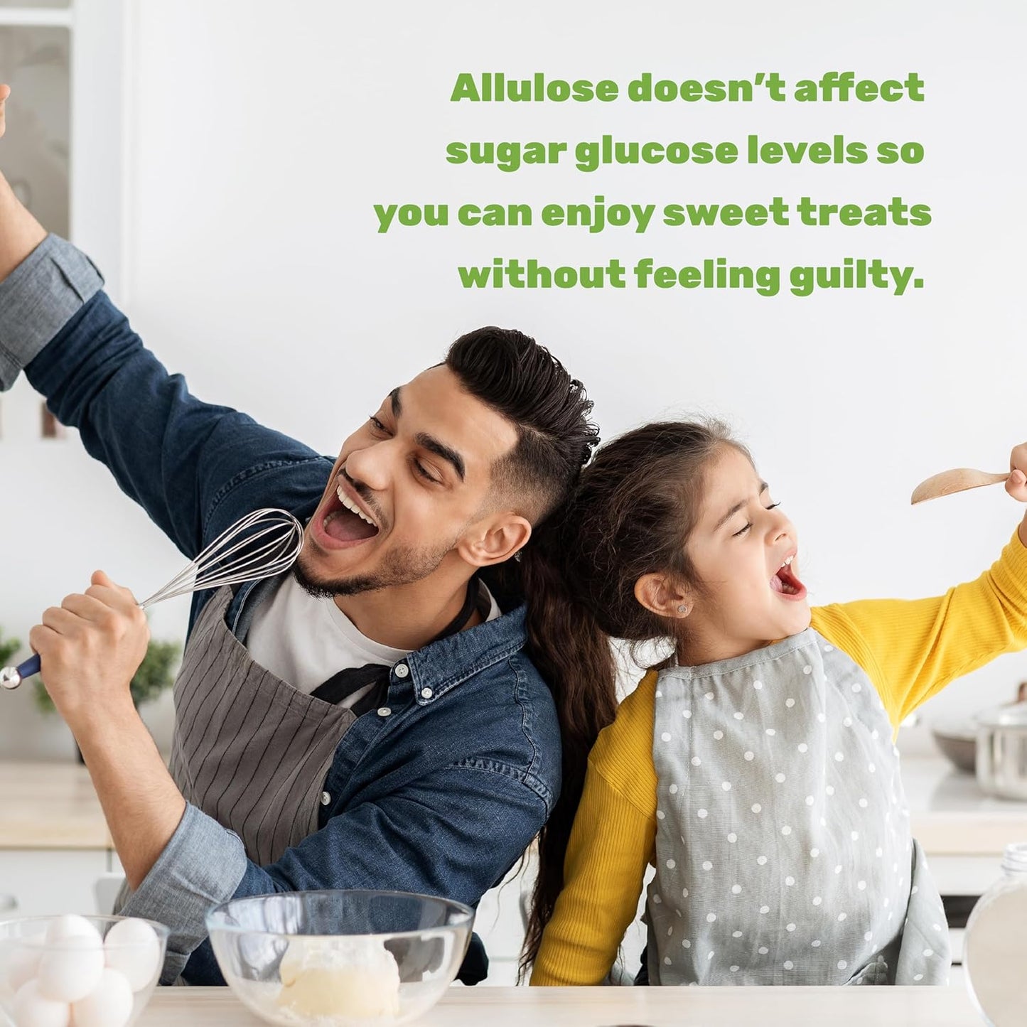 Allulose Sweetener 6 Pounds – Natural Sugar Substitutes, No Aftertaste – Keto Friendly, Vegan, Zero Net Carb, Zero Calorie – Great for Cooking & Baking