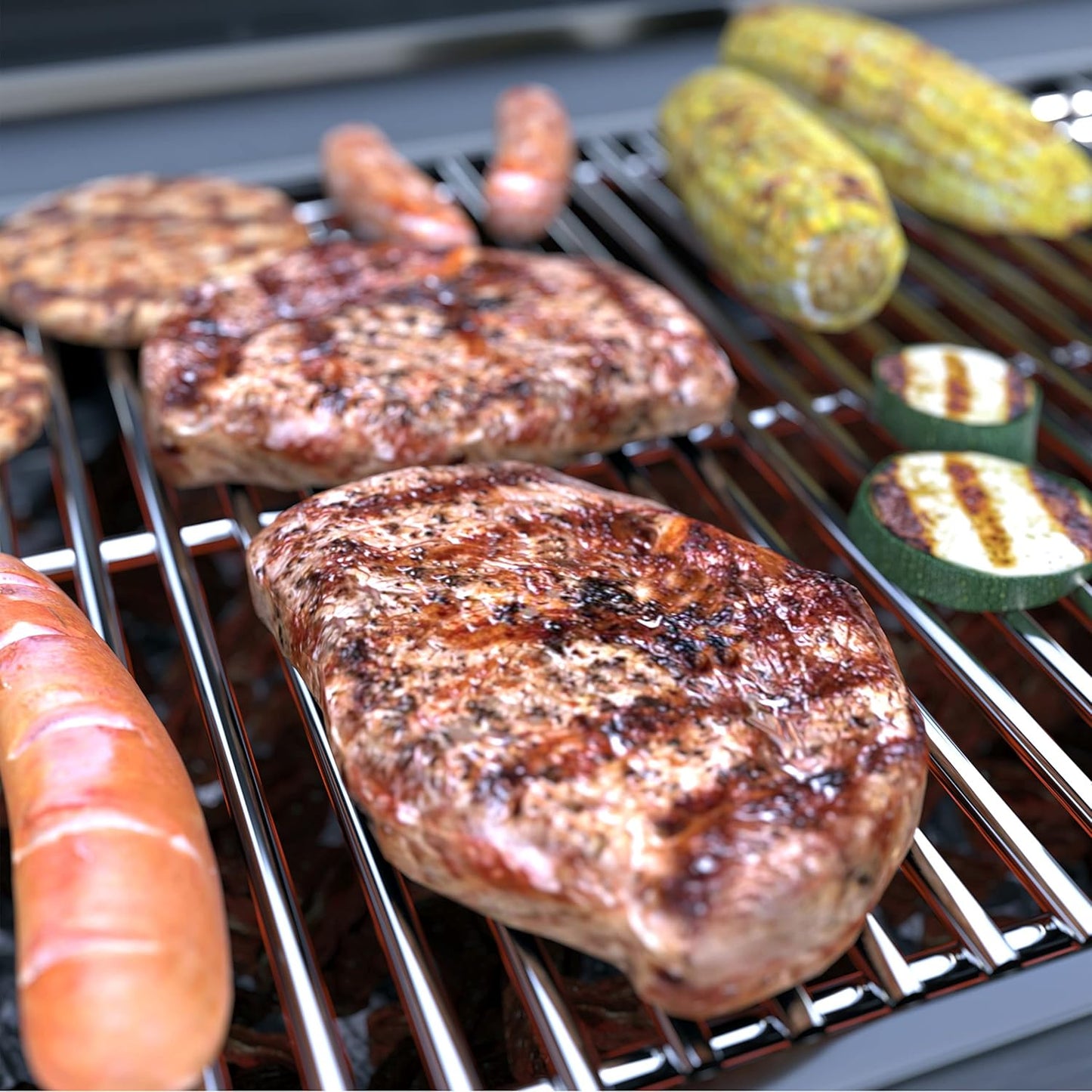 17 Inches Cooking Grates for Home Depot Nexgrill 720-0830H, 720-0830D, 720-0783E, 720-0783C, Heavy Duty Stainless Steel Grill Grate Replacement