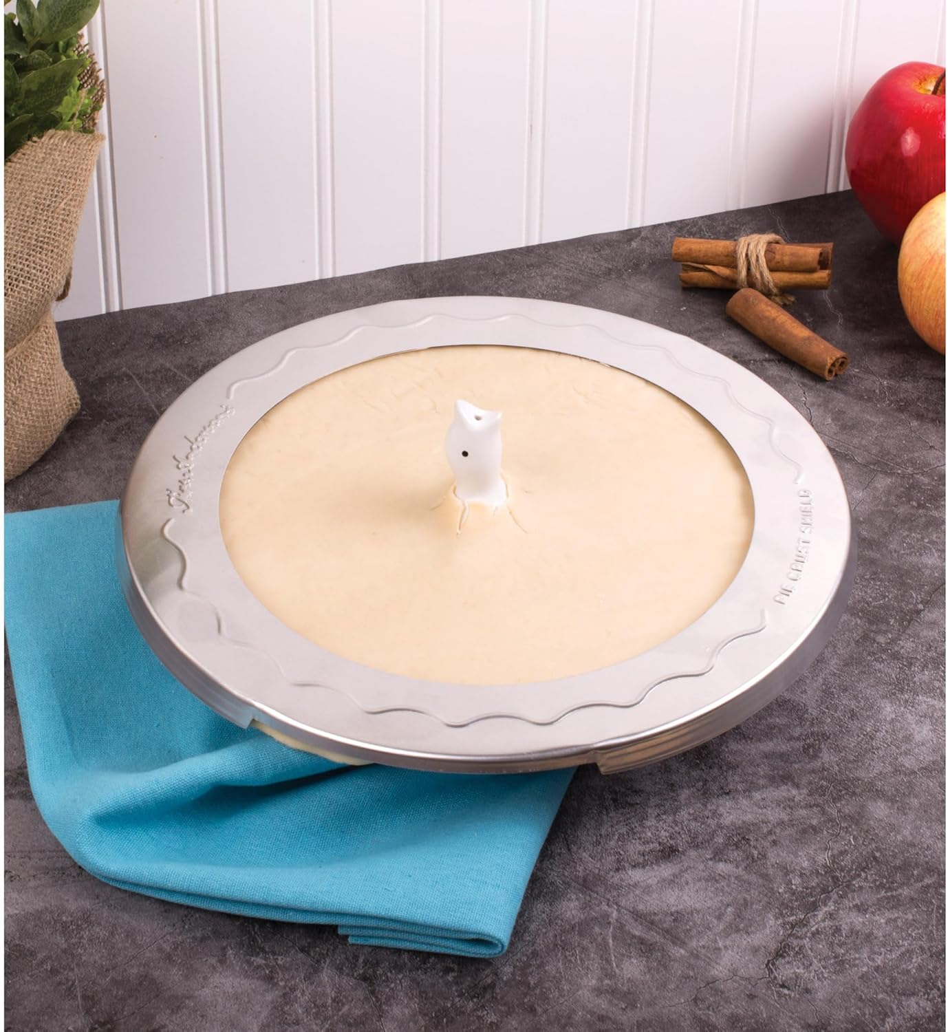 Mrs. Anderson’s Baking Pie Birds, Fine White Porcelain, Set of 2