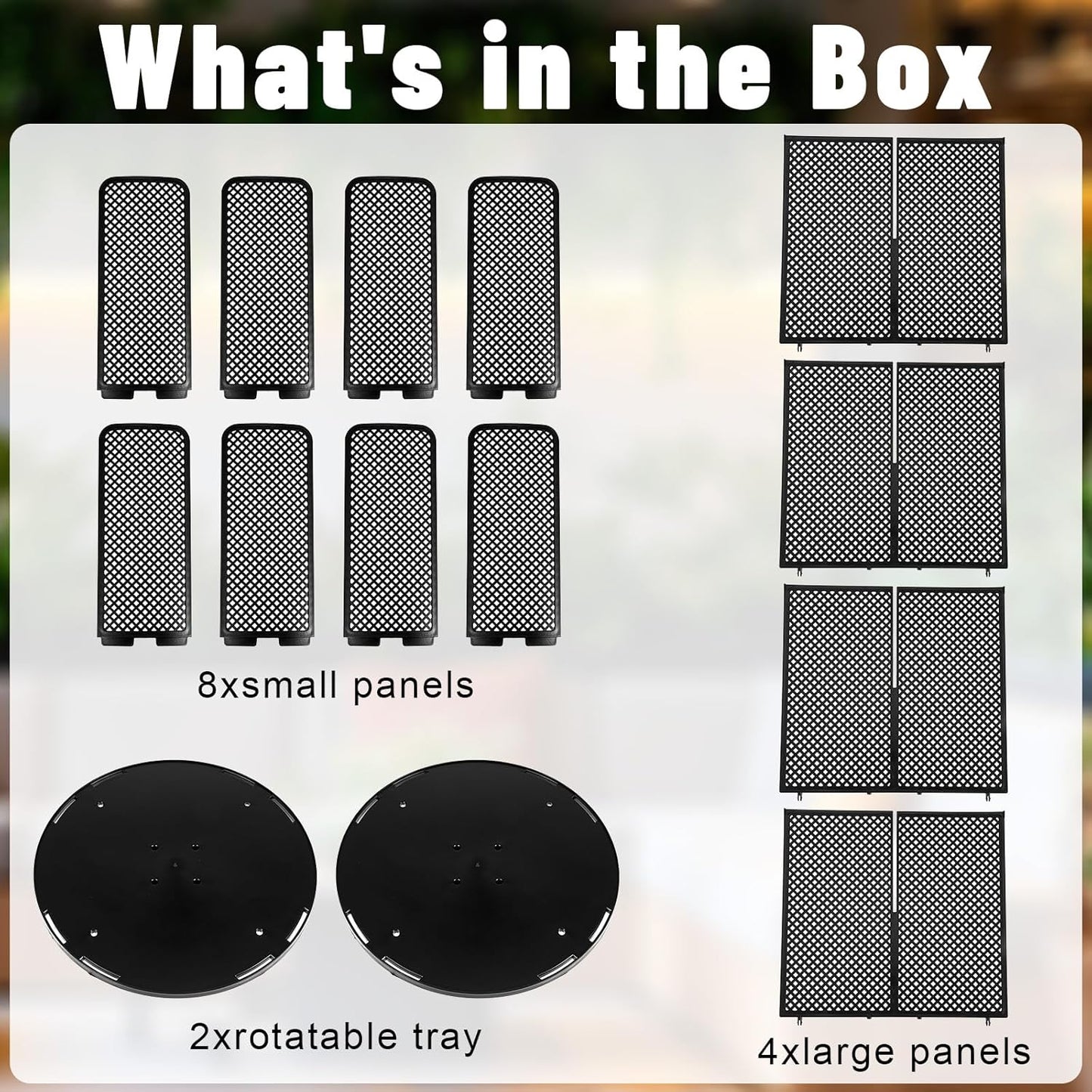 2 Pcs Rotating Paper Cup Dispenser, Cup Holder with 4 Compartments, Disposable Coffee Cup Dispenser Removable, Plastic Cup Storage & Lid Holder for Countertops, Kitchen, Coffee Stations (Black)