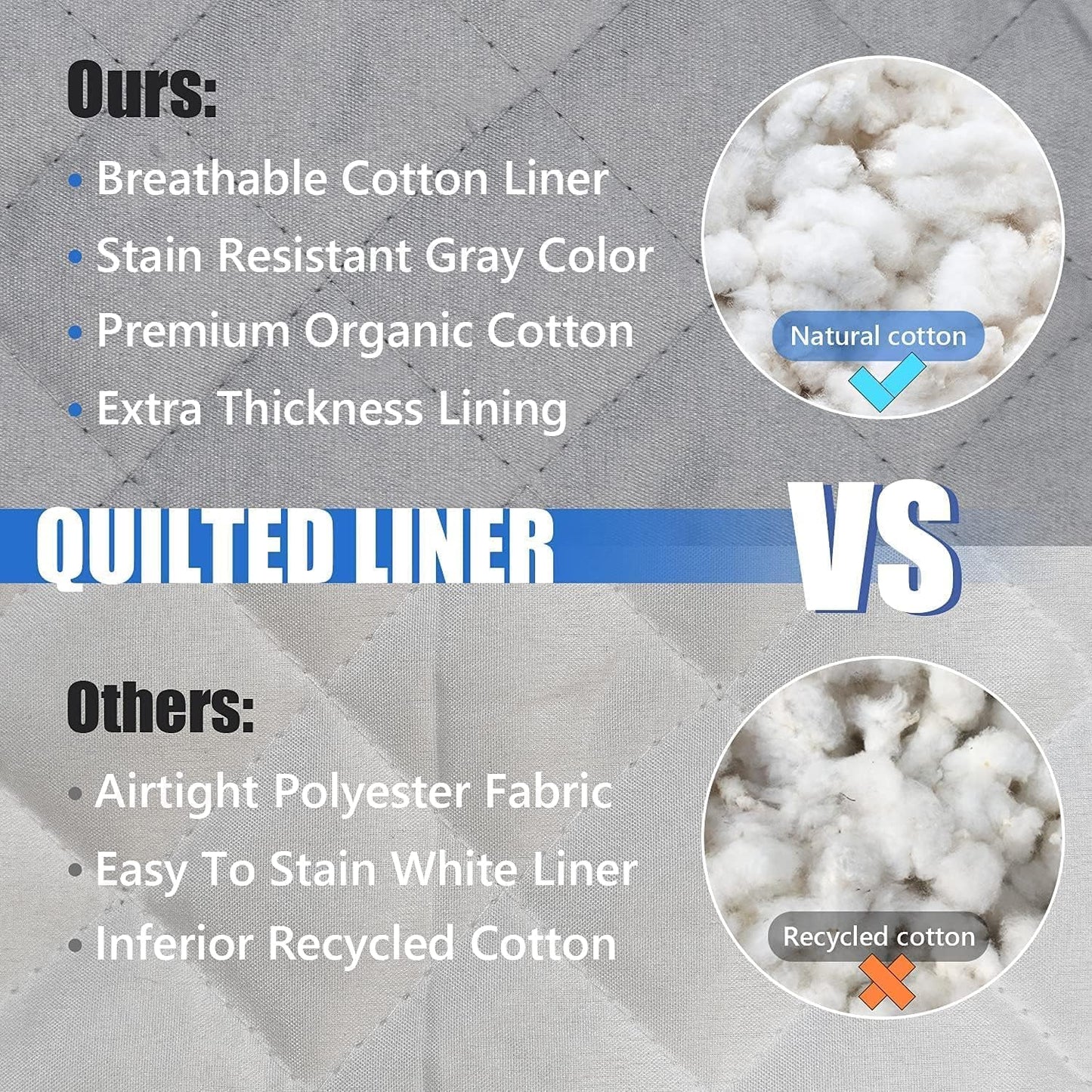 Rorecay 6pcs Oven Mitts and Pot Holders Sets for Kitchen, Extra Long Non-Slip Silicone Oven Gloves Heat Resistant 500 Degrees Potholders Hot Pads for Baking Cooking, Quilted Liner, Lake Blue