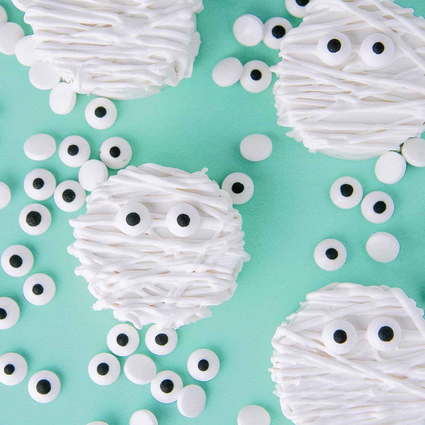 Sweets Indeed Halloween Sprinkles, Candy Eyeballs, Edible Eyes, Assorted Variety Tacklebox, Perfect for Cake Decorations, Baking, Ice Cream, Cookies, Cupcake Topper, 2.53 ounces (Halloween Tacklebox)