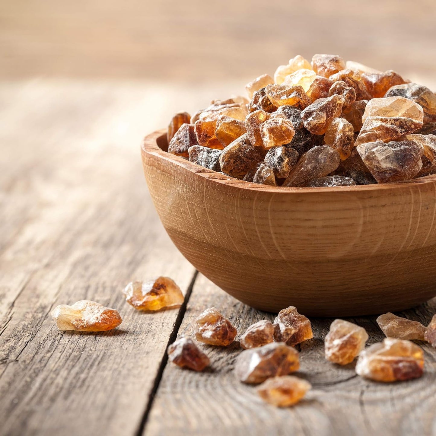 The Sugar Lab Belgian Rock Sugar – 2 Pounds - Natural REAL Beet Sugar - Brown Rock Sugar - Teavana Style Tea Sugar - Perfect Sugar Cube or Amber Sugar Replacement - Natural Belgian Rock Sugar for Tea