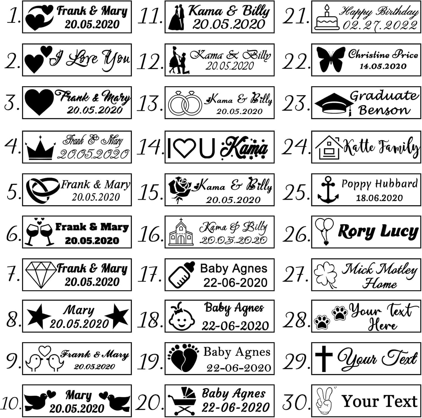 150PCS Personalized Bottle Opener Keychain Bulk Custom Beer Bottle Opener with Logo Text Engraved Wedding Bottle Opener Favors Customized Gifts for Guests Baby Shower Birthday Party-Black