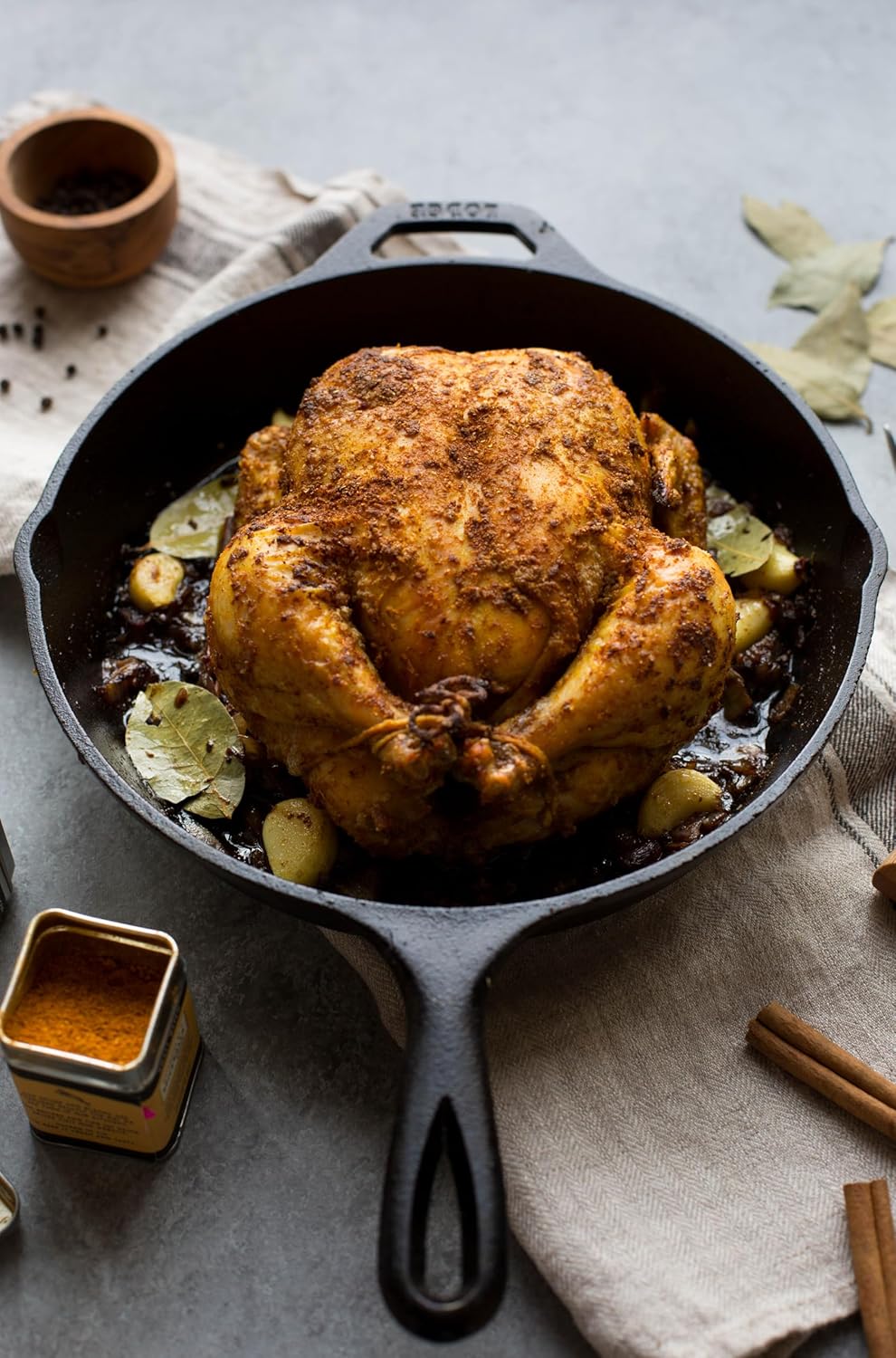 Lodge 13-1/4 Inch Cast Iron Pre-Seasoned Skillet – Signature Teardrop Handle - Use in the Oven, on the Stove, on the Grill, or Over a Campfire, Black