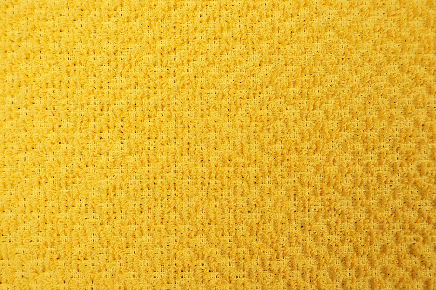 AMOUR INFINI Kitchen Towels Pack of 4 - Absorbent, Quick Drying Premium Cotton Tea Towel - Kitchen Linens 16x28 Inch Dish Towels with Hanging Loop (Yellow)